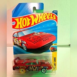HotWheels 70 Super Bird Red Collector Car.